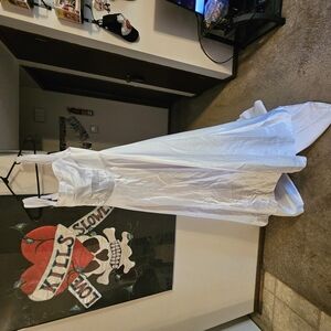 Elegant White Wedding Gown